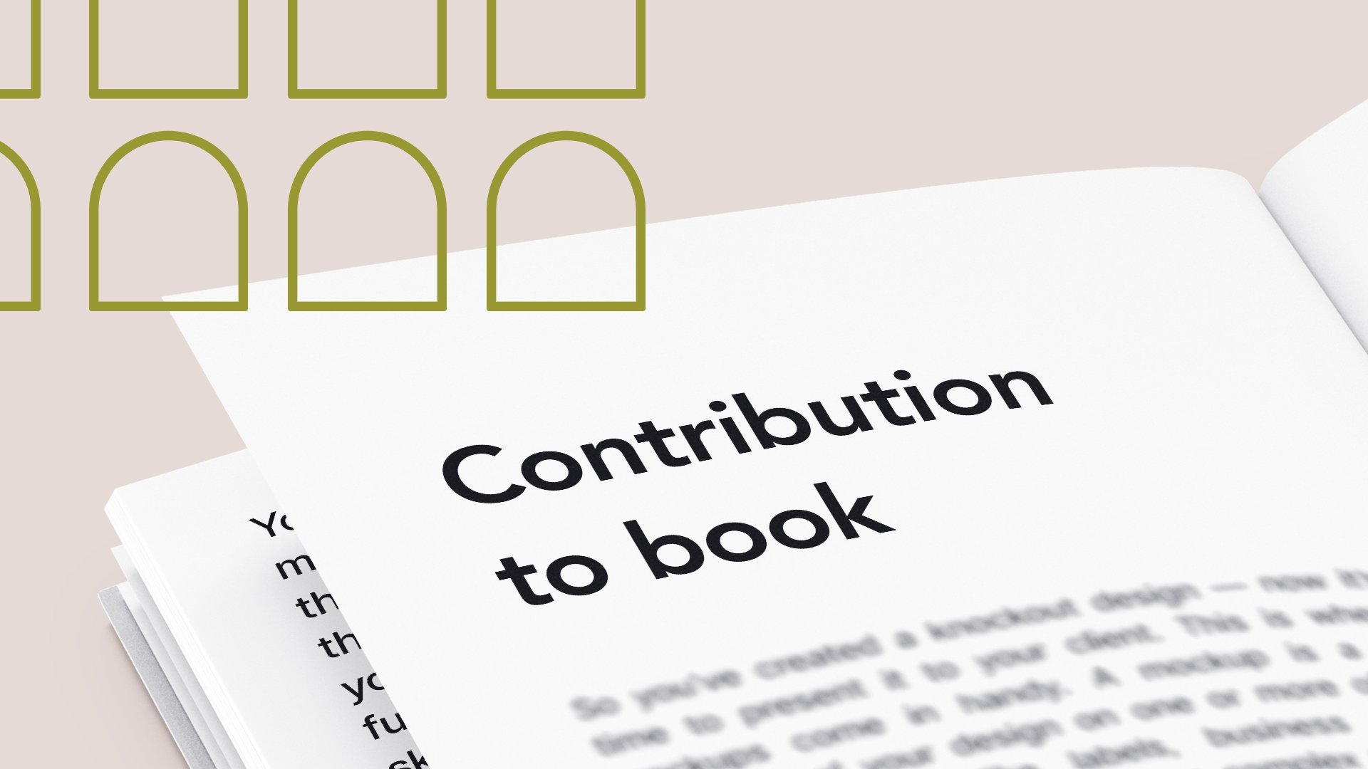 Contribution to book