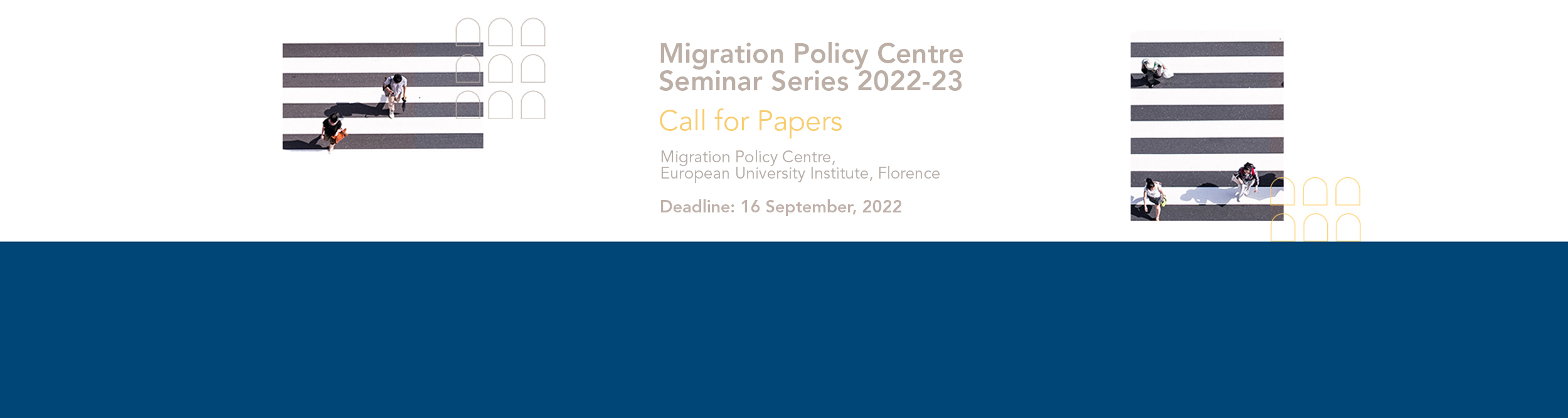 Permalink to:Call for papers: present your new research at ‘Migration Policy Centre Seminar Series 2022-23’