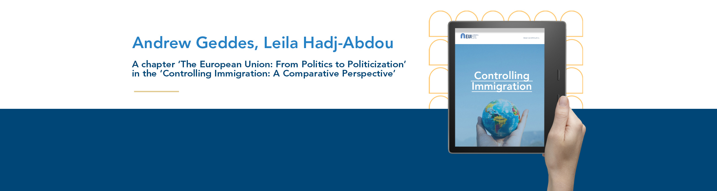 Permalink to:Andrew Geddes and Leila Hadj-Abdou have contributed a chapter to the 4th edition of this migration studies classic