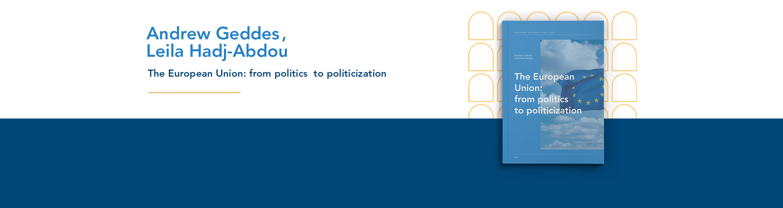 Permalink to:New contribution to the book by our professors on the politics of European Union!