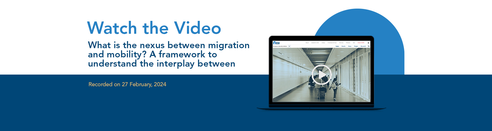 Permalink to:Watch our seminar to get to know more about the relationship between migration and mobility